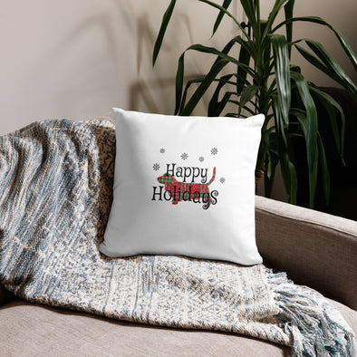 Happy Holidays Pillow