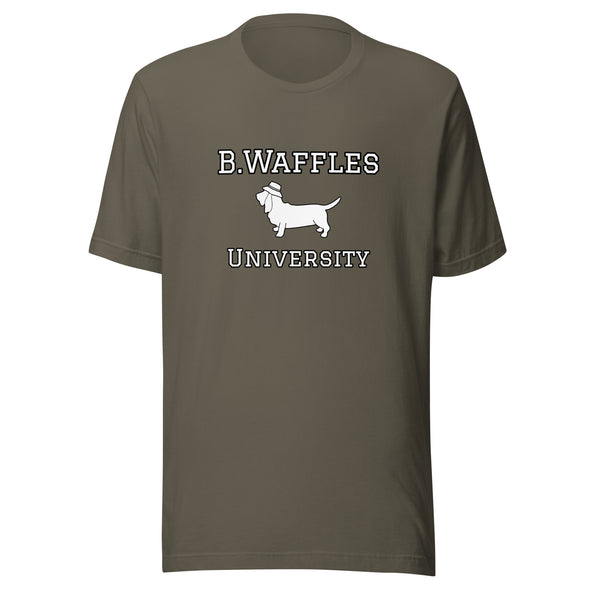 B. Waffles University Unisex t-shirt