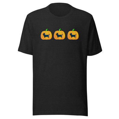 3 Pumpkins Unisex t-shirt