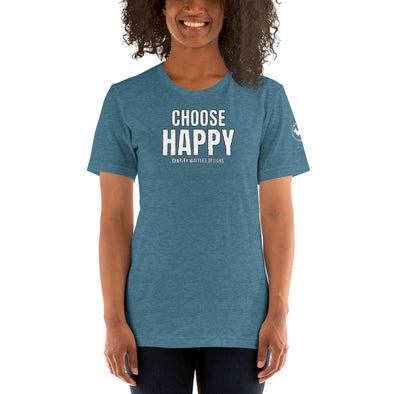 Choose Happy Unisex t-shirt