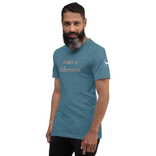 Make a difference Unisex t-shirt