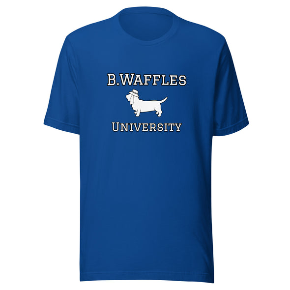 B. Waffles University Unisex t-shirt