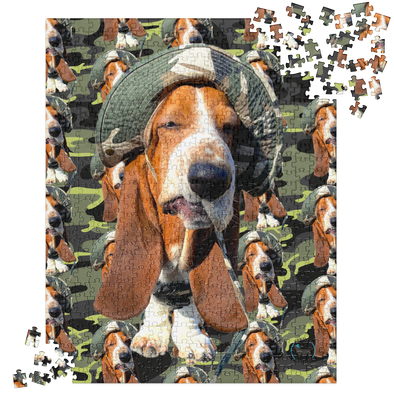 Bentley's Camo Jigsaw puzzle