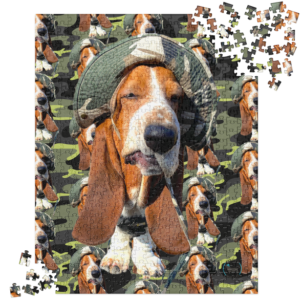 Bentley's Camo Jigsaw puzzle