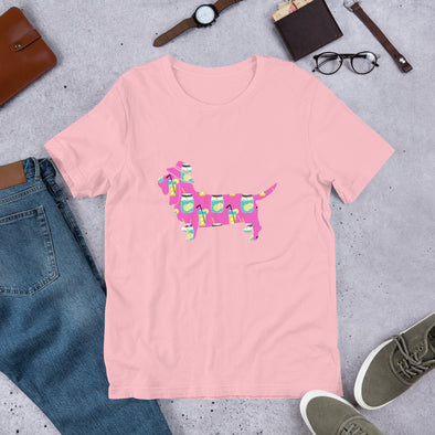 B. Waffles Pink Drink Short-sleeve unisex t-shirt